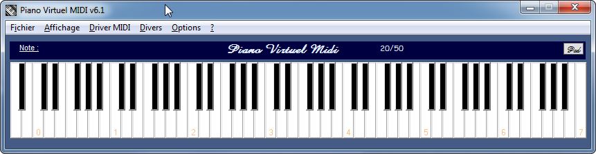Virtuelles Piano